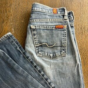 7 FOR ALL MANKIND™️ Women's Size 27x30 Straight Stretch Jeans